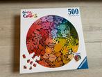 Ravensburger Ronde Puzzel - 500 Stukjes, Ophalen, 500 t/m 1500 stukjes, Zo goed als nieuw, Legpuzzel
