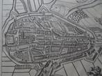 gravure plattegrond Zierikzee, Zeeland, Jan Luyken, 19e eeuw, Antiek en Kunst, Kunst | Etsen en Gravures, Verzenden