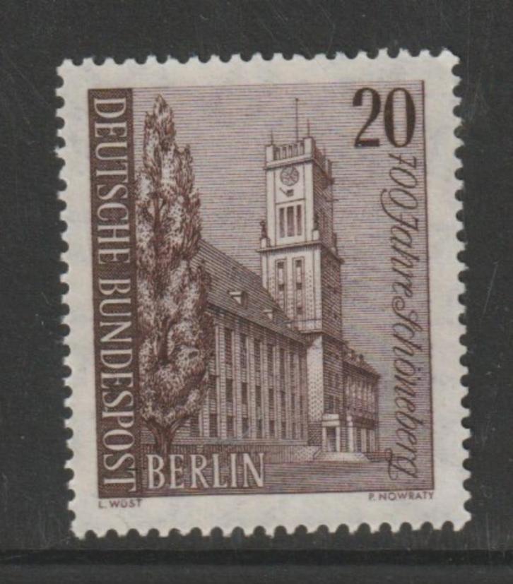 TSS Kavel 1440105 BRD Berlijn  PF  minr 233 Schöneberg, Postzegels en Munten, Postzegels | Europa | Duitsland, Postfris, BRD, Ophalen
