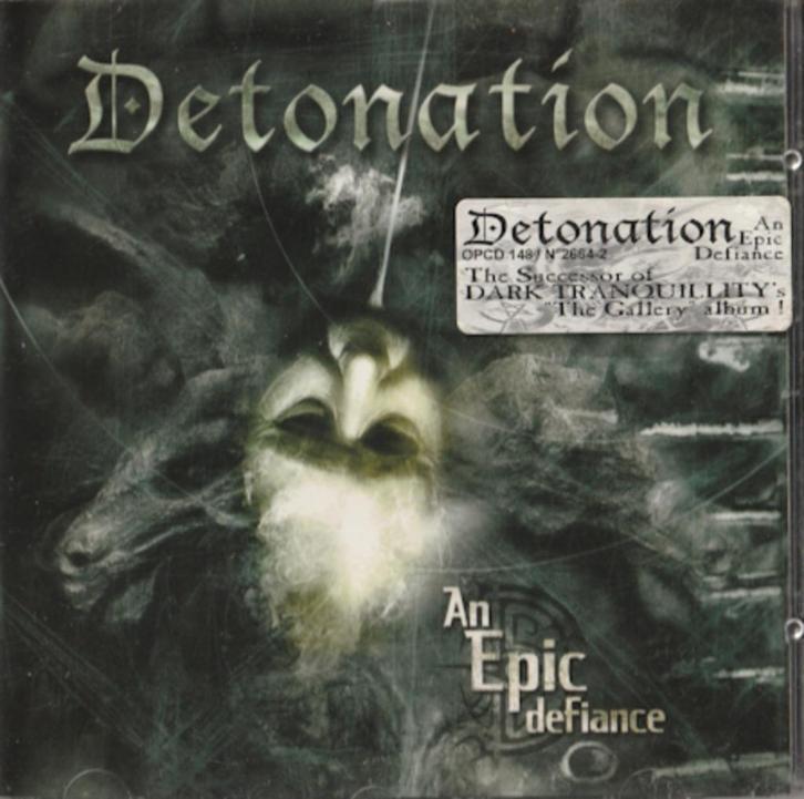 Detonation - An Epic Defiance (CD), Cd's en Dvd's, Cd's | Hardrock en Metal, Zo goed als nieuw, Ophalen of Verzenden