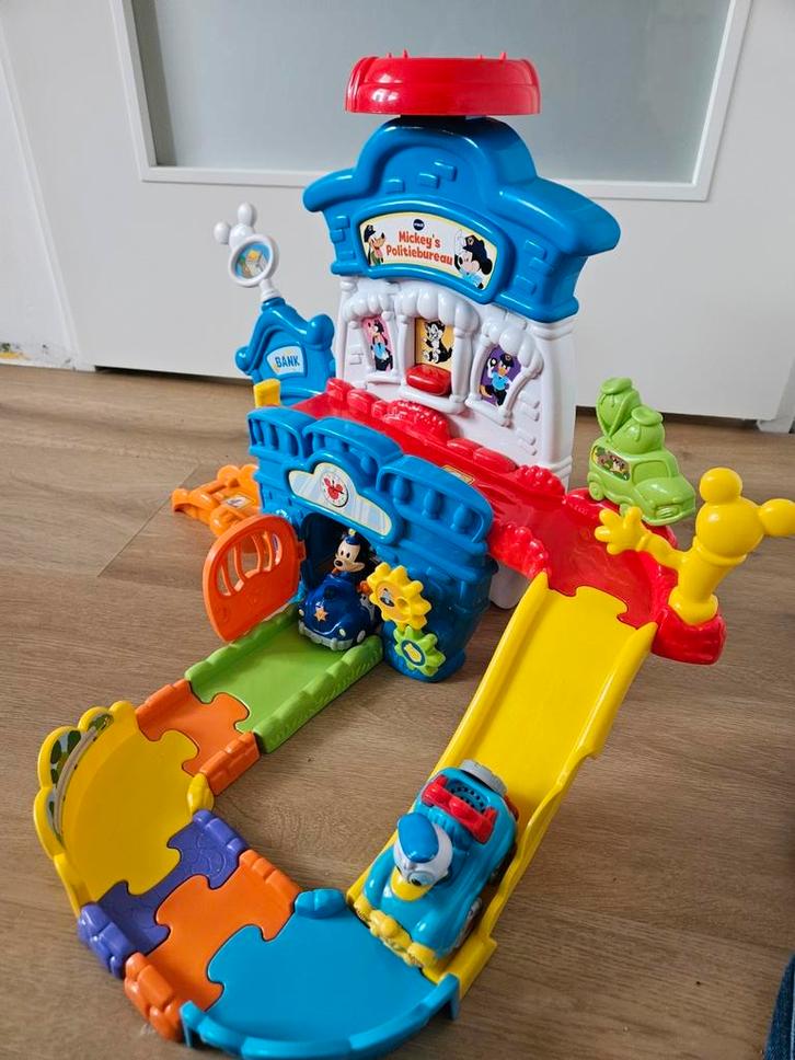 VTech Toet Toet Mickey's Politiebureau, Kinderen en Baby's, Speelgoed | Vtech, Zo goed als nieuw, Ophalen
