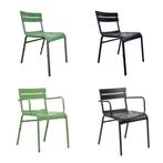 Luxembourg horeca terrasstoelen bistro stapelstoelen  31, Nieuw, Vijf, Zes of meer stoelen, Ophalen of Verzenden, Zwart