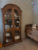 Prachtige antieke vitrinekast - Ideaal voor babykamer, Ophalen, Gebruikt, 25 tot 50 cm, 150 tot 200 cm