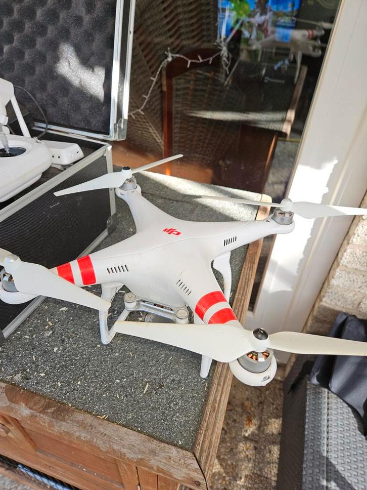 DJI Phantom 2 Vision+ Drone met Camera, Audio, Tv en Foto, Drones, Gebruikt, Drone met camera, Ophalen of Verzenden