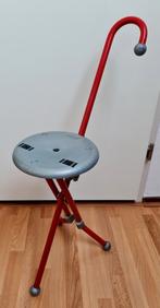 Design kruk wandelstok Ulisse ontwerp Ivan Loss inklapbaar, Ophalen, Gebruikt, IJzer