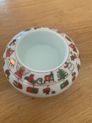 Arzberg vintage kerst waxinelichthouder beschikbaar voor biedingen