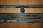 Wychwood 9'6" - 7 vlieghengel incl. reel, Watersport en Boten, Hengelsport | Vliegvissen, Ophalen, Zo goed als nieuw, Complete set