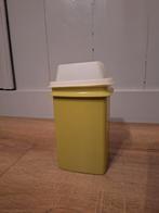 Vintage Tupperware Bus/Trommel - Groen/Wit, Ophalen, Gebruikt, Wit, Bus of Trommel