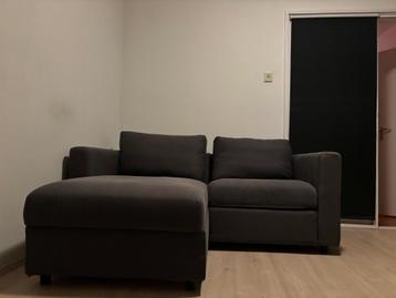 Tweezits-hoekbank VIMLE Ikea met opbergruimte 