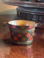 Antiek tartanware bakje tartan ware, Ophalen of Verzenden