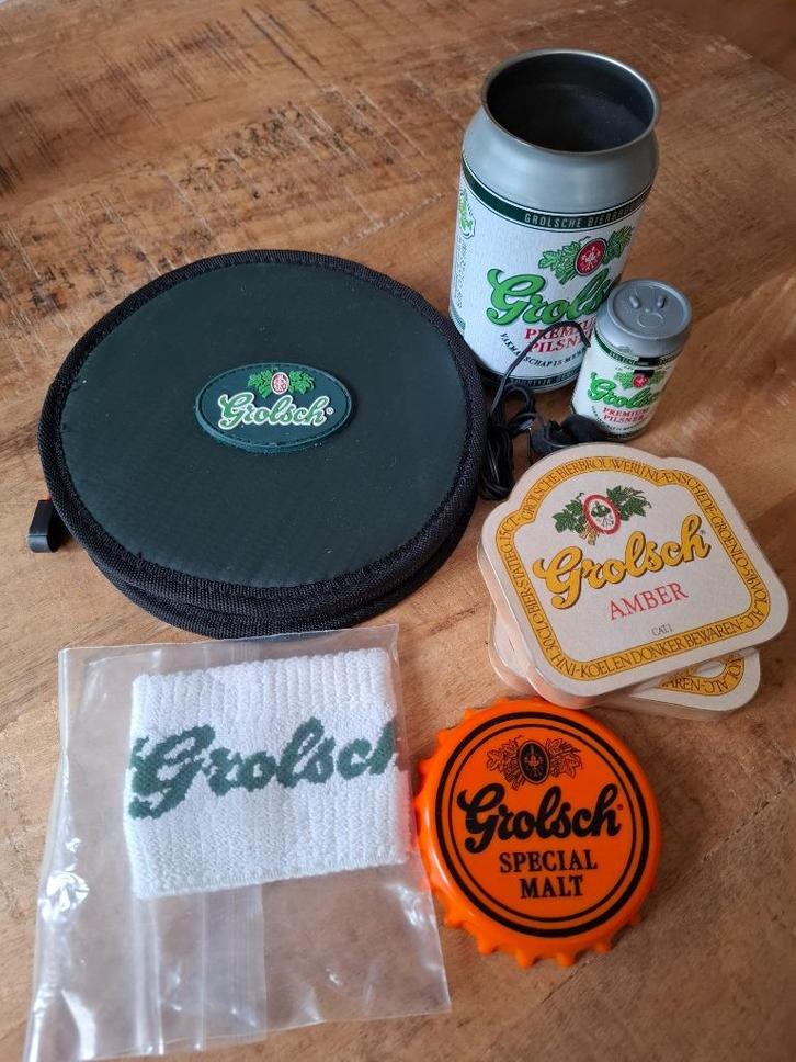 Diverse Grolsch bier artikelen NIEUW, Verzamelen, Biermerken, Nieuw, Overige typen, Grolsch, Ophalen of Verzenden