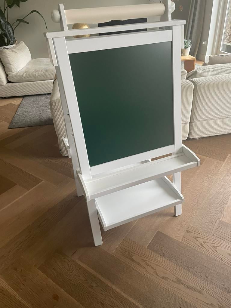 🌟 KidKraft Deluxe tekenezel - inklapbaar 🌟, Diversen, Schoolborden, Zo goed als nieuw, Krijtbord, Ophalen