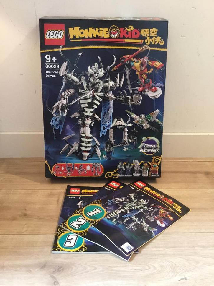 Lego Monkie Kid 80028 - The Bone Demon, Kinderen en Baby's, Speelgoed | Duplo en Lego, Zo goed als nieuw, Lego, Losse stenen, Ophalen of Verzenden