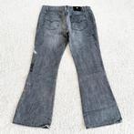 Zeer Mooie Versace Flared Spijkerbroek -97 (Size 32) € 199,-, Ophalen of Verzenden, Zo goed als nieuw, Grijs, W30 - W32 (confectie 38/40)