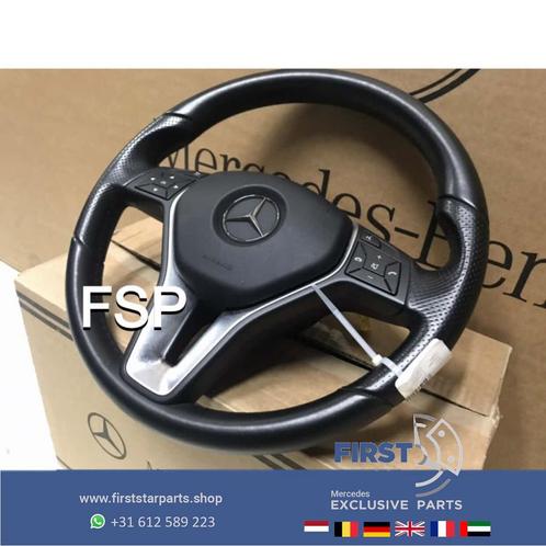 FACELIFT STUURWIEL ZWART LEER W204 W212 W207 Mercedes C E Kl, Auto-onderdelen, Besturing, Mercedes-Benz, Gebruikt, Ophalen of Verzenden