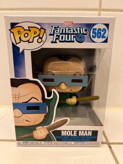 Funko Pop! Fantastic Four 562 Mole Man, Verzamelen, Poppetjes en Figuurtjes, Nieuw, Ophalen of Verzenden