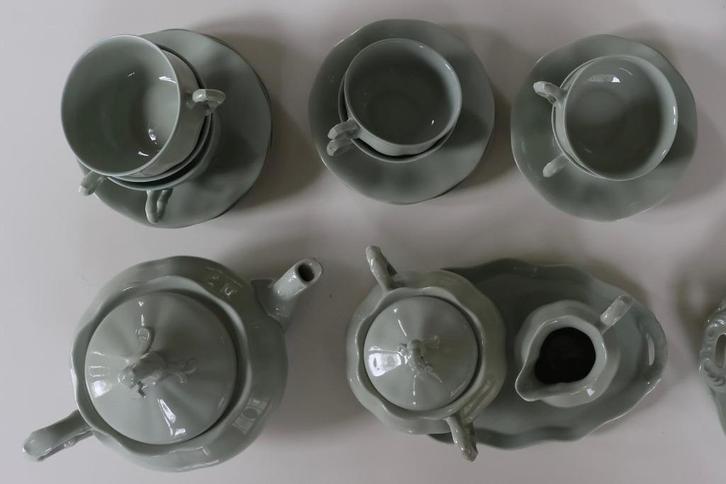 Pirkenhammer Thee set, Antiek en Kunst, Antiek | Servies los, Ophalen