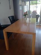 Eetkamertafel, Huis en Inrichting, Tafels | Eettafels, Ophalen, Eikenhout, 50 tot 100 cm, Zo goed als nieuw