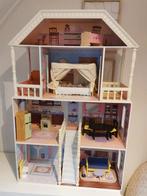 Kidscraft barbie poppenhuis incl Houten meubilair, Ophalen of Verzenden, Gebruikt