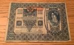 Oostenrijk-Hongarije 1000 Kronen Biljet 1902 briefgeld, Ophalen, Hongarije, Los biljet