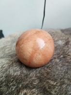 Kleine perzik maansteenbol met flash, Ophalen of Verzenden