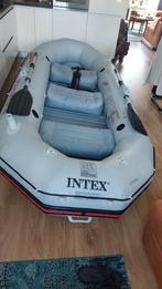 Tekoop intex mariner 4 opblaasboot met intex elektromotor., Overige typen, Gebruikt, Ophalen, Drie personen of meer
