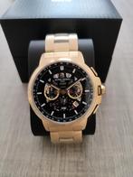 Nieuwe en mooie herenhorloge merk Alpha Sierra, Overige merken, Staal, Staal, Polshorloge
