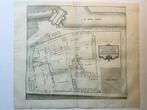 Amsterdam, gravure, plattegrond klooster, minderbroeders1760, Verzenden