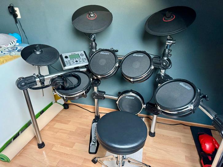 Carlsbro CSD-501 elektronisch drumstel, Muziek en Instrumenten, Drumstellen en Slagwerk, Zo goed als nieuw, Overige merken, Elektronisch
