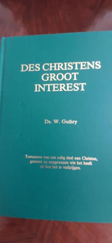 Des christens groot interest, ds. W. Guthry beschikbaar voor biedingen