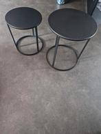 Leuke bijzettafeltjes., Huis en Inrichting, Tafels | Bijzettafels, Ophalen, Minder dan 45 cm, Minder dan 55 cm, Gebruikt