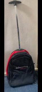 Rugzak trolley handbaggage zwart/ rood: Nieuw, Sieraden, Tassen en Uiterlijk, Koffers, Uitschuifbare handgreep, Nieuw, Minder dan 50 cm