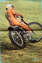 Poster Henk Steman grasbaan races speedway, Verzamelen, Verzenden, Gebruikt, Motoren