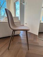 4 Zo Goed Als Nieuwe Eetkamerstoelen, Huis en Inrichting, Stoelen, Ophalen, Hout, Bruin, Zo goed als nieuw