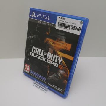 Playstation 4 Game : Call Of Duty Black Ops 6 beschikbaar voor biedingen