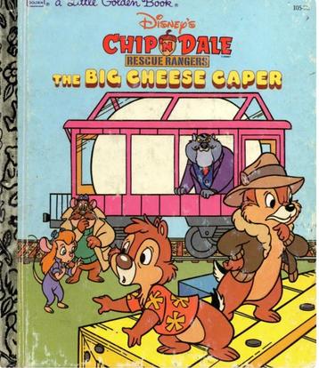 Little Golden Book: Disney Chip 'n Dale The Big Cheese Caper beschikbaar voor biedingen