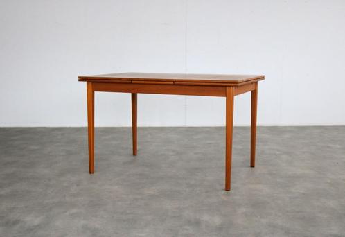 vintage eettafel | tafel | verlengbaar | jaren 60 | Zweeds, Huis en Inrichting, Tafels | Eettafels, Gebruikt, 50 tot 100 cm, Rechthoekig