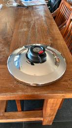 AMC secuquick snelkookdeksel, Huis en Inrichting, Ophalen of Verzenden, Zo goed als nieuw, Rvs, Pannenset