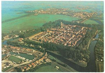 909707 Elburg Gld Luchtfoto Nette oude kaart Onbeschreven beschikbaar voor biedingen