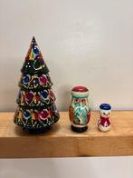Vintage Russische  Matroesjka Set kerst, Diversen, Kerst, Ophalen of Verzenden, Zo goed als nieuw