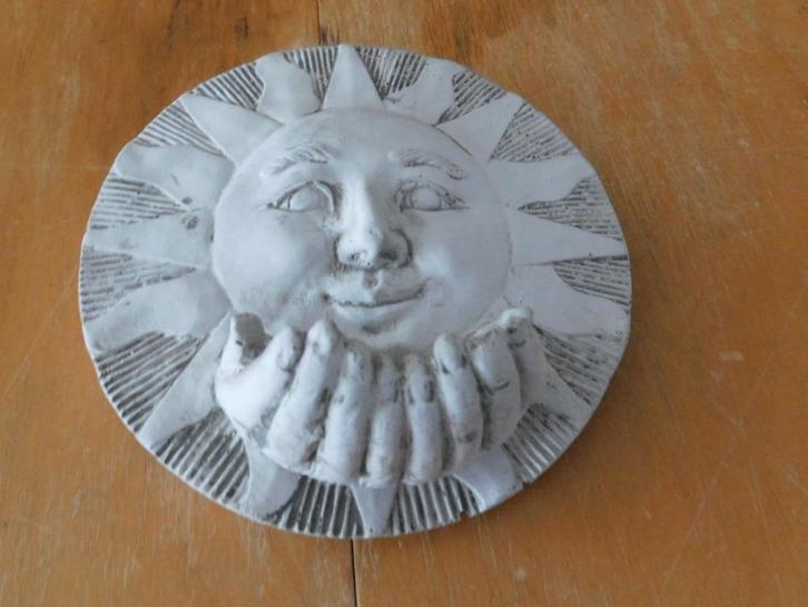 Wanddecoratie Le Soleil, Tuin en Terras, Tuinwanddecoratie, Gebruikt, Ophalen of Verzenden