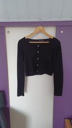 Vestje, bolero, Ophalen of Verzenden, Zo goed als nieuw, Maat 38/40 (M), Zwart