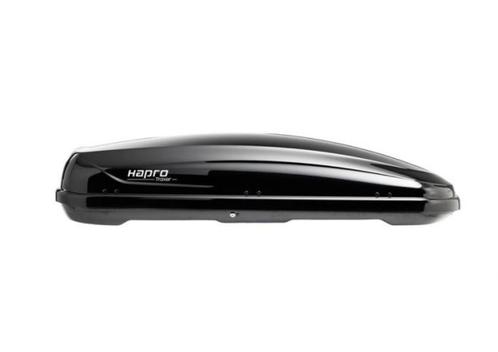 Hapro Traxer 6.6 Brilliant Black - Dakkoffer - 410 L - 5 Jr, Auto diversen, Dakkoffers, Nieuw, Ophalen of Verzenden