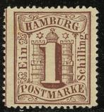 Duitse Staaten - Hamburg 11 ongebruikt, Postzegels en Munten, Postzegels | Europa | Duitsland, Overige periodes, Verzenden, Postfris