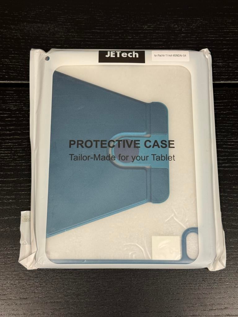 iPad Air hoes blauw 11 inch - Nieuw in verpakking, Ophalen of Verzenden, Nieuw, 11 inch, Bescherming voor- en achterkant