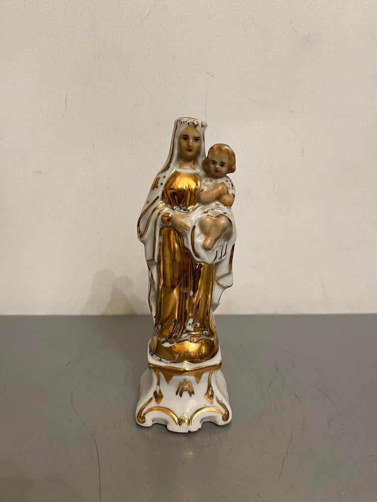 Antieke porseleinen bisque Vieux Paris beeld (circa 1900), Ophalen of Verzenden