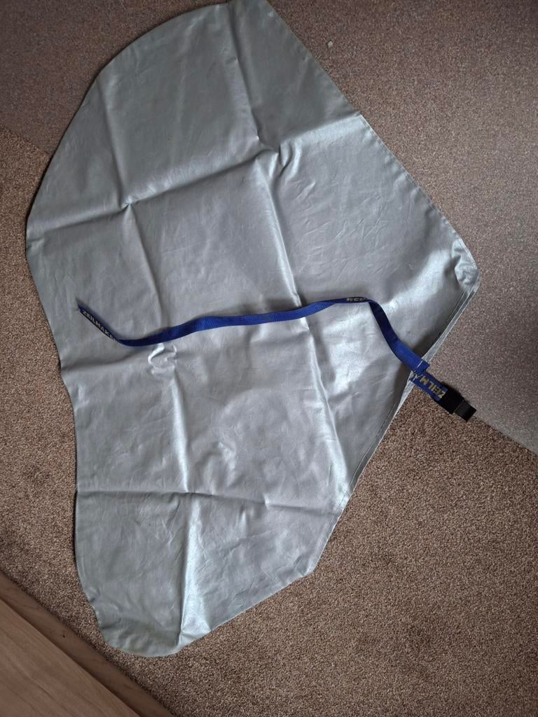 Disselhoes voor caravan of aanhanger - grijs, Caravans en Kamperen, Caravan accessoires, Ophalen of Verzenden, Gebruikt