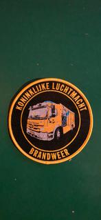 Brandweer RNLAF patch, Ophalen of Verzenden, Overige soorten, Nederland, Embleem of Badge