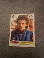 Panini sticker WK 90 Italië. Dragoljub Brnovic Joegoslavië., Verzenden, Zo goed als nieuw, Sticker