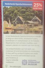 Nederlands Openluchtmuseum Arnhem Voordeelbon, Tickets en Kaartjes, Drie personen of meer, Museumbon